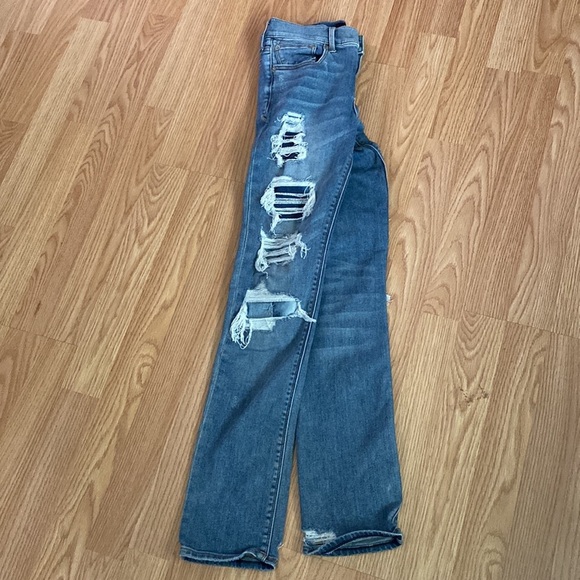 Express Stretch + Performance
Cropped Skinny Jeans Women's 0 Mid Rise Distressed - Picture 12 of 13